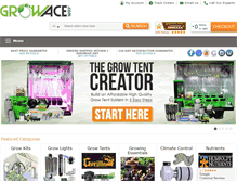 Tablet Screenshot of growace.com